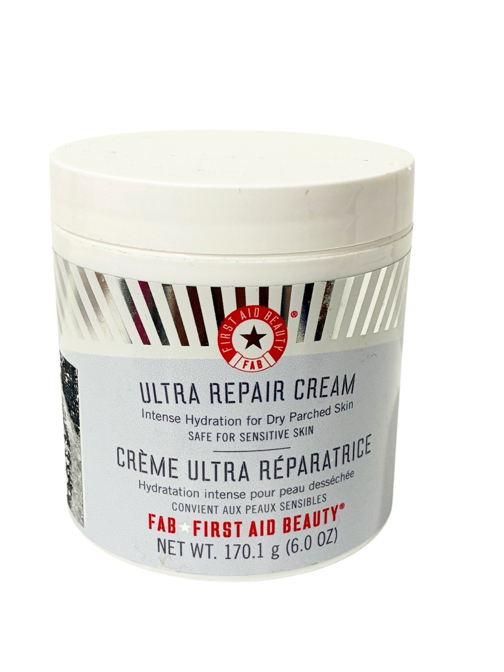 FIRST AID BEAUTY Ultra Repair Cream 6oz/170g FULL SIZE MOISTURIZER NEW SEALED